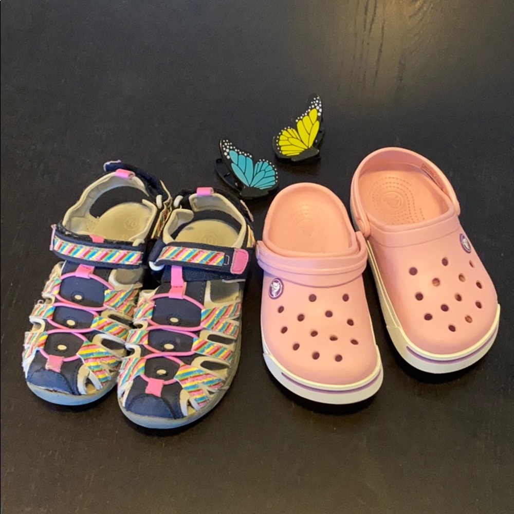 Girls kids shoes SIZE 10 (for 3/4 yr old)